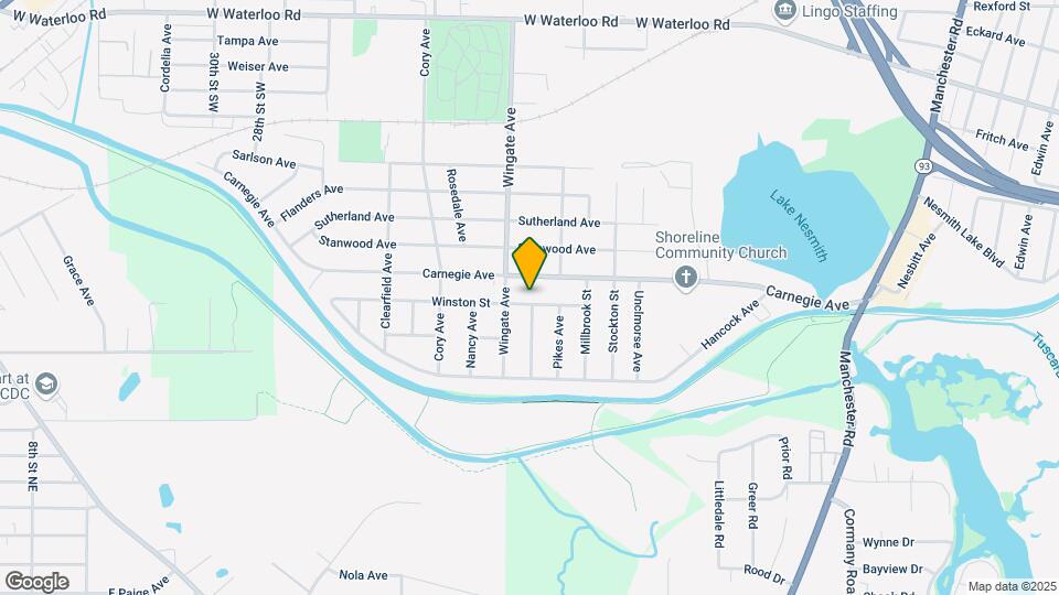 951 Winston St Map and Location Details