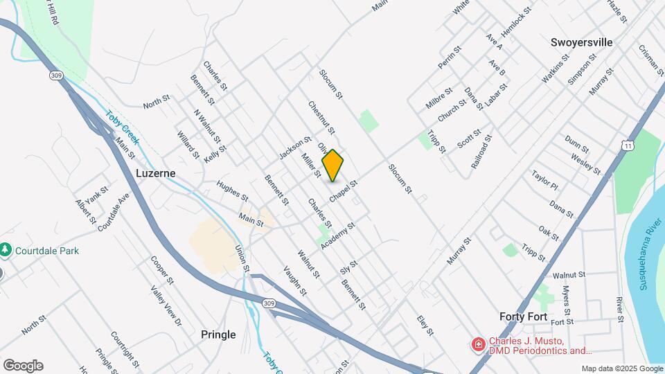 509 Miller St Map and Location Details