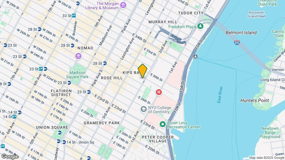 515 Second Ave Map and Location Details