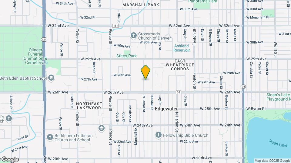 2662 N Lamar St Map and Location Details