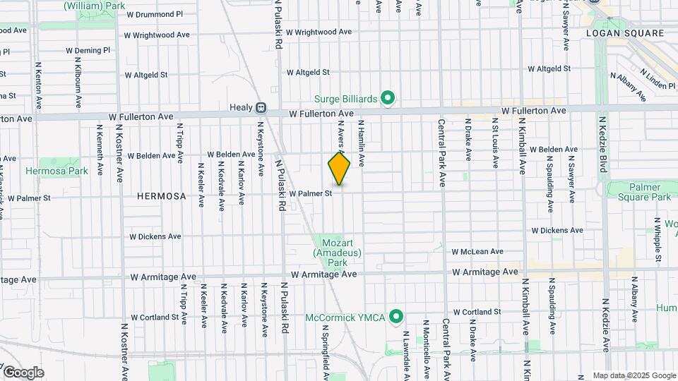 2200-04 N. Avers Ave. Mapa y Detalles de la Ubicación