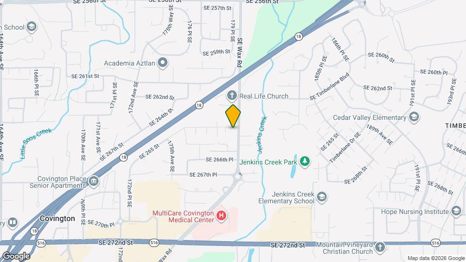 17927 SE 265th St Mapa y Detalles de la Ubicación