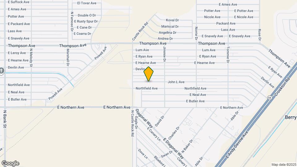 3560 E John L Ave Map and Location Details