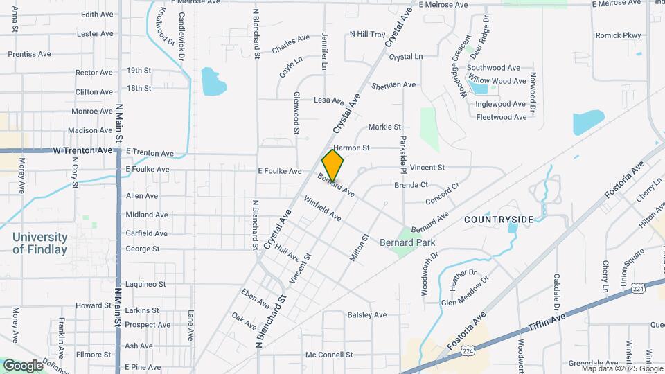 827 Bernard Ave Map and Location Details