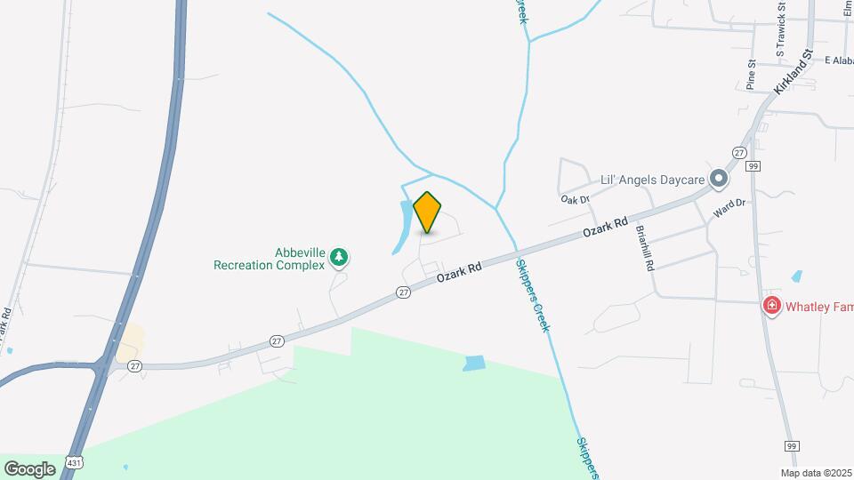 202 Christopher Dr Mapa y Detalles de la Ubicación