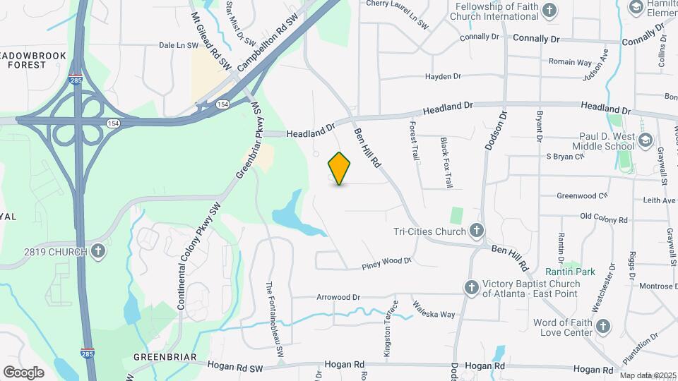 2932 Heather Dr Mapa y Detalles de la Ubicación