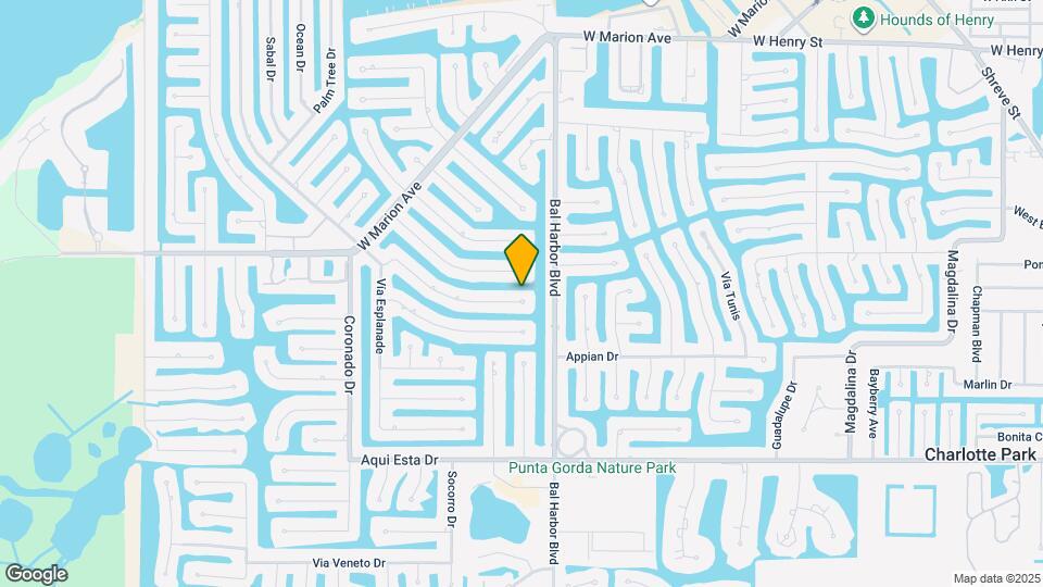 572 Belvedere Ct Map and Location Details