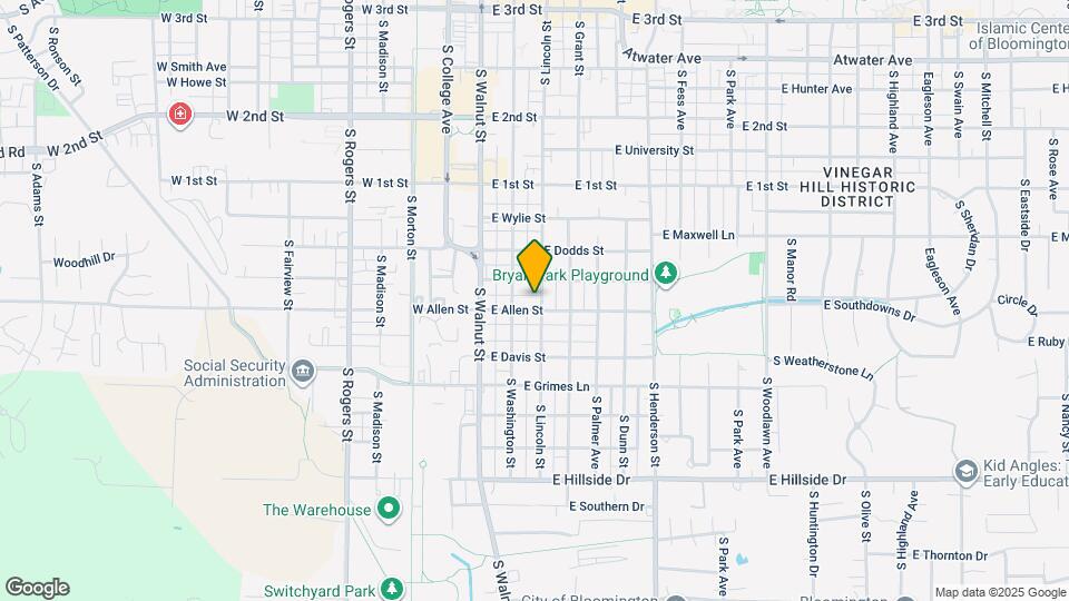 904 S Lincoln St Map and Location Details