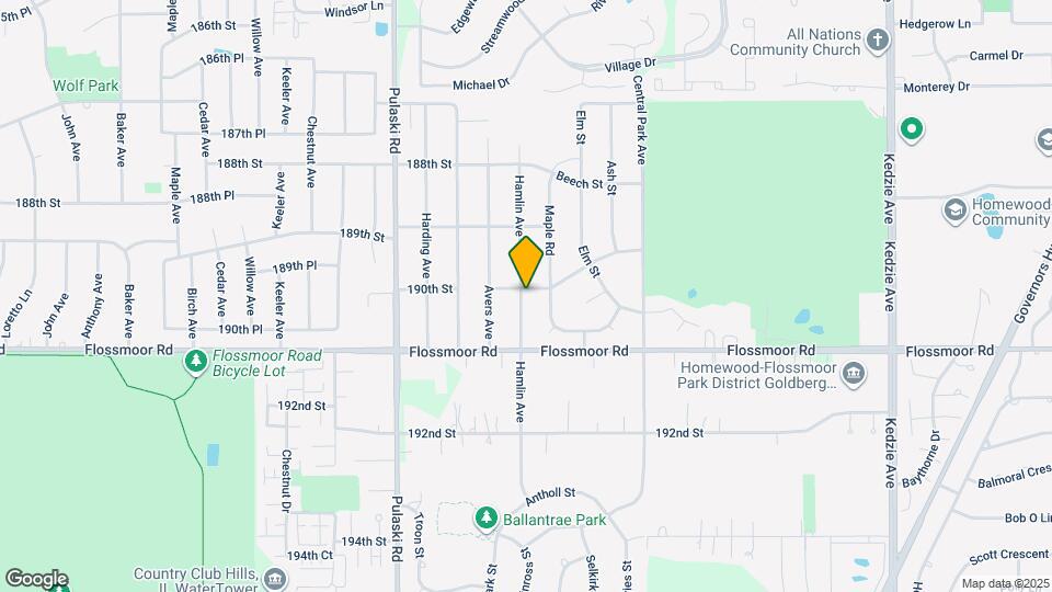 3758 Cherry Hills Dr Map and Location Details