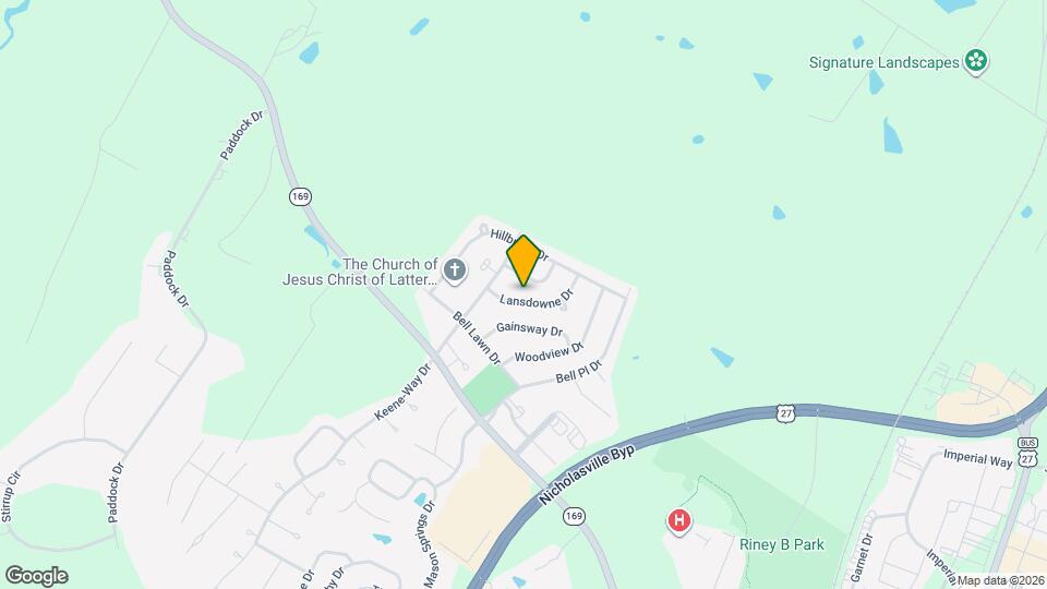 117 Lansdowne Dr Map and Location Details