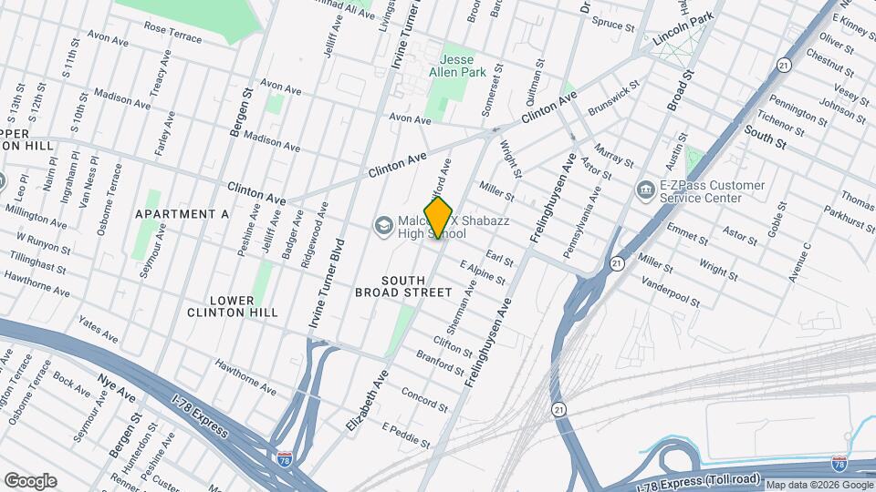 119 Elizabeth Ave Mapa y Detalles de la Ubicación