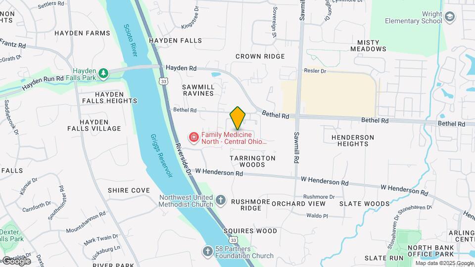 5353 Shiloh Dr Map and Location Details