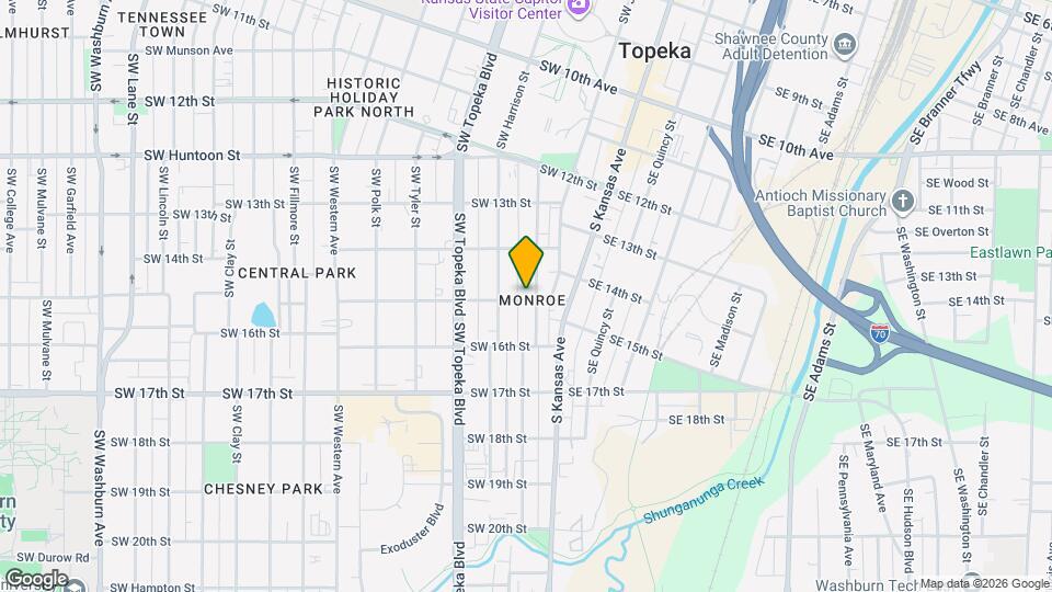 1441 SW Van Buren St Map and Location Details