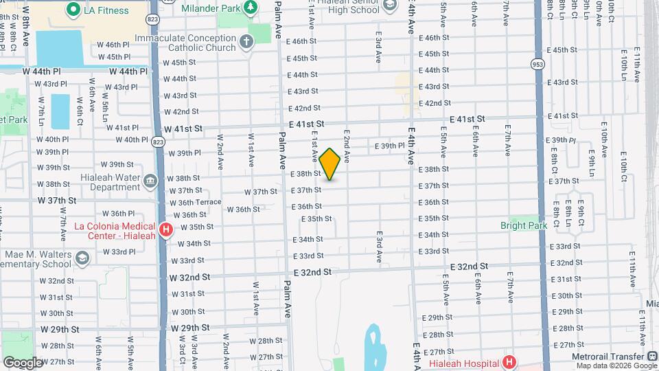 135 E 37th St Map and Location Details