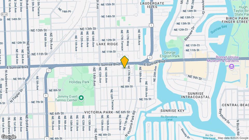 924 NE 17th Ter Mapa y Detalles de la Ubicación