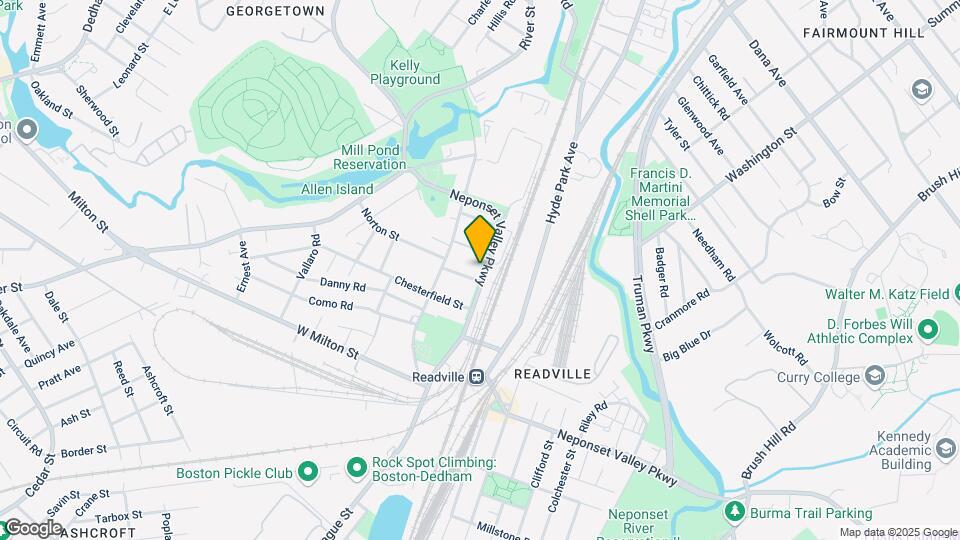 153 Neponset Valley Pky Map and Location Details