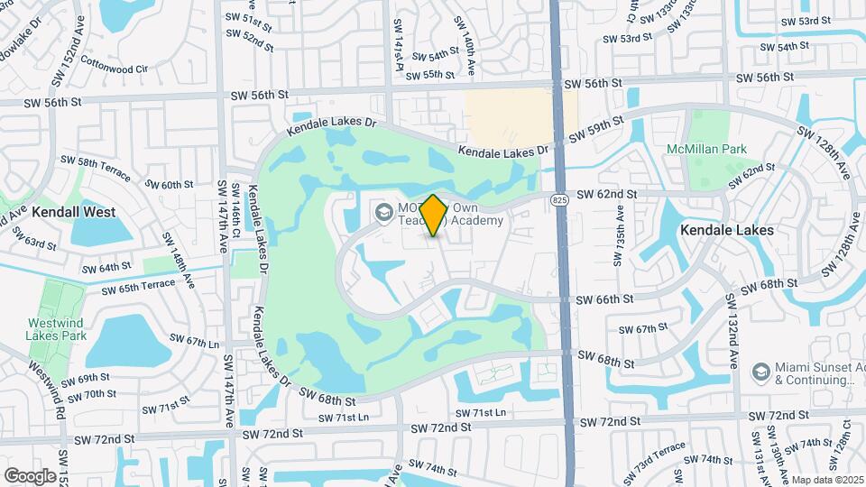 6312 SW 139th Ct Map and Location Details
