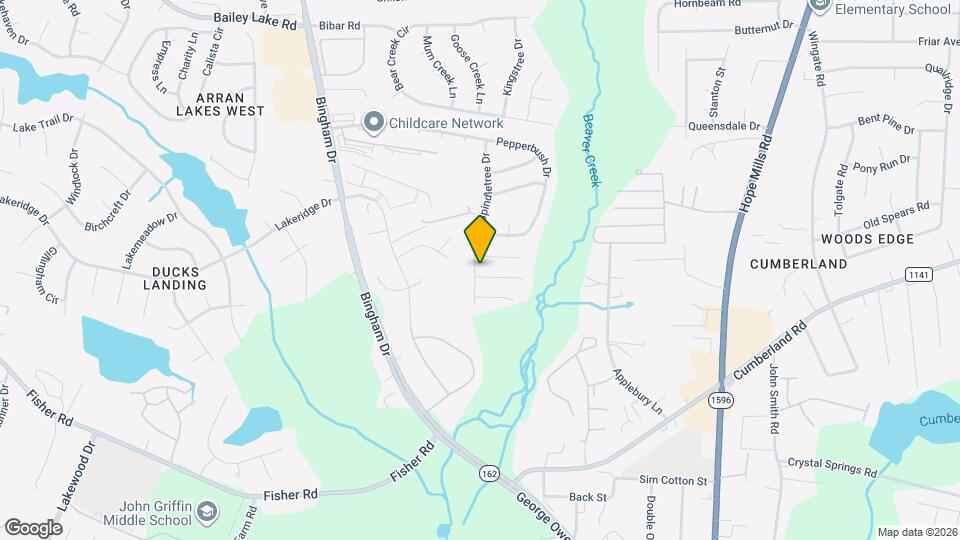 5598 Quietwood Pl Map and Location Details