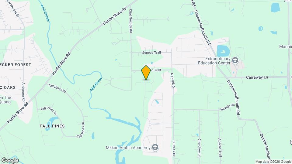 10228 Badger Run Ln Map and Location Details