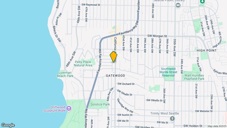 4301 SW Mills St Map and Location Details