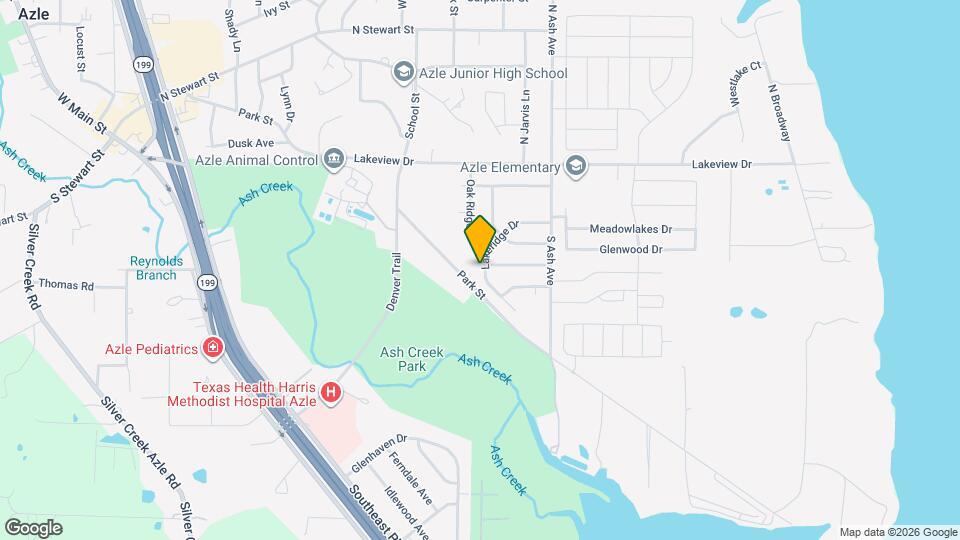 941 Lakeridge Dr Mapa y Detalles de la Ubicación