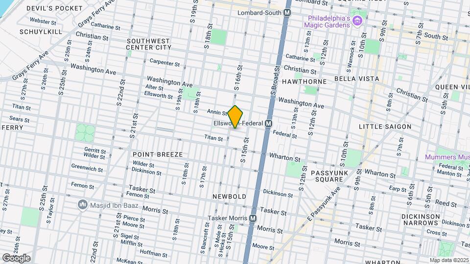 1530 Manton St Map and Location Details