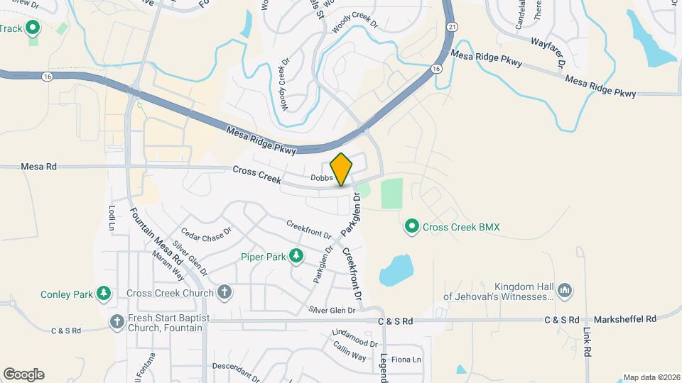 7560 Sandy Springs Point Map and Location Details