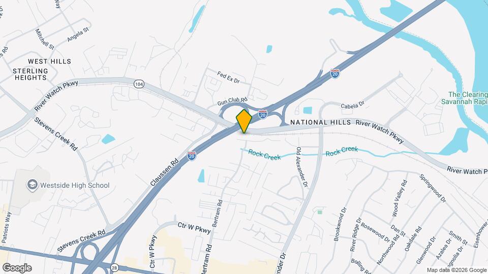 2195 Bridgeton Rd Map and Location Details
