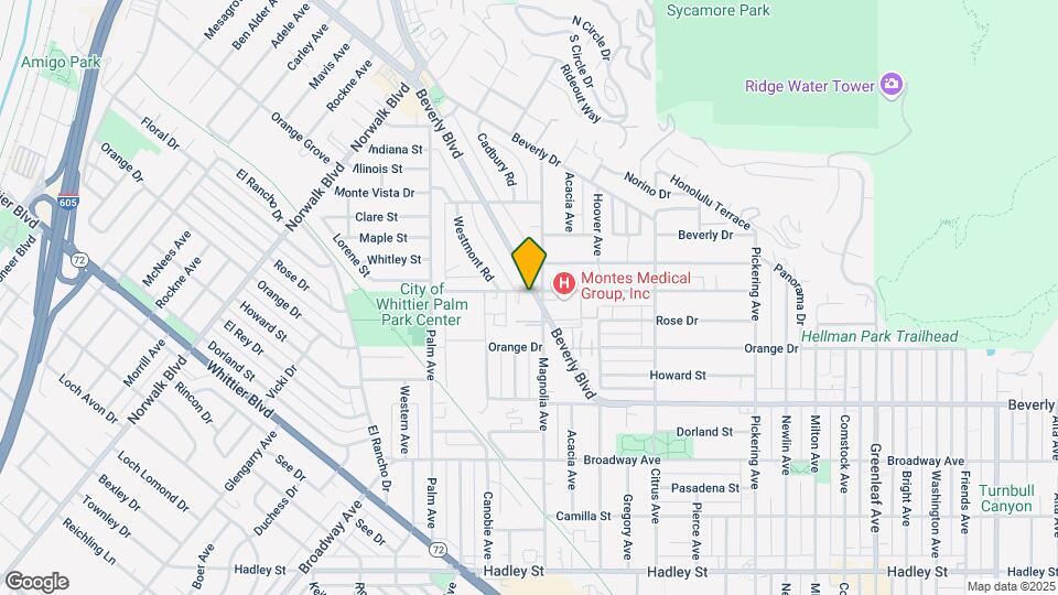 11794 Beverly Blvd Map and Location Details