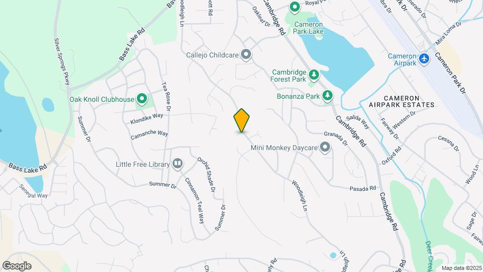 3114 Woodleigh Ln Map and Location Details