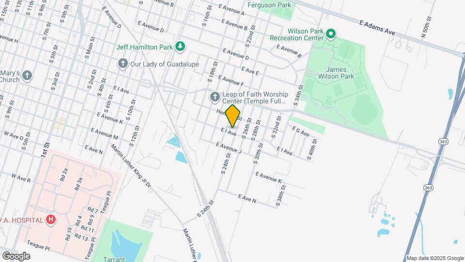 820 S 24th St Map and Location Details