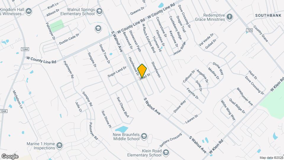 2207 Hazelwood Dr Map and Location Details