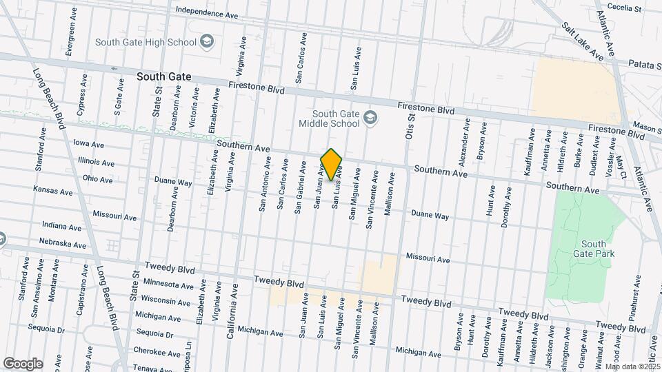 9325 San Luis Ave Map and Location Details
