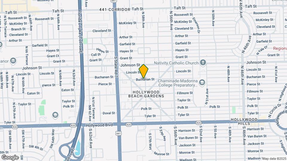 630 N 58th Ave Mapa y Detalles de la Ubicación