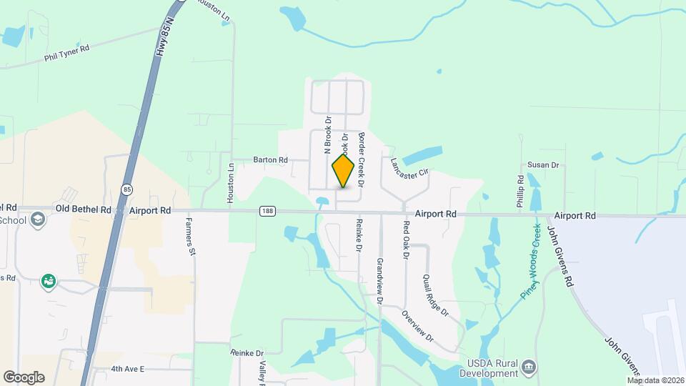 5418 E Brook Dr Map and Location Details