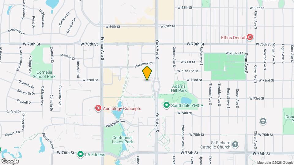 7200 York Ave S, Unit 7200-421 Map and Location Details