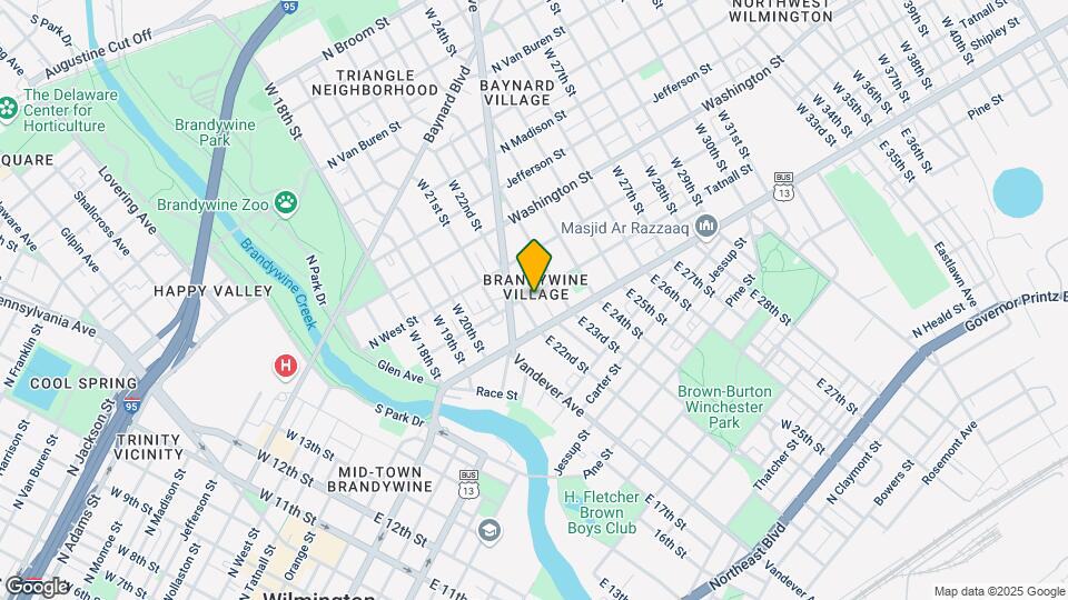 2214 Tatnall St Mapa y Detalles de la Ubicación