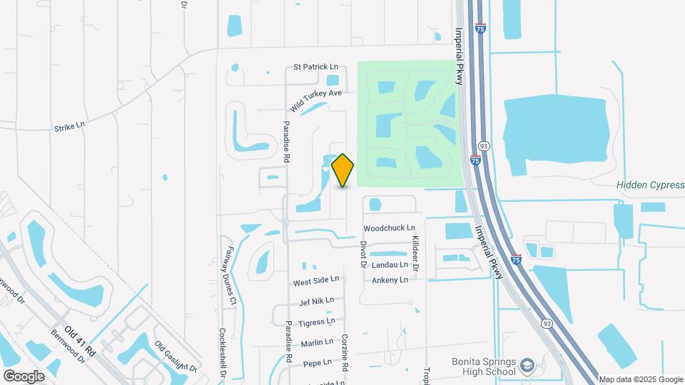 24840 Marina Del Ray Dr Map and Location Details