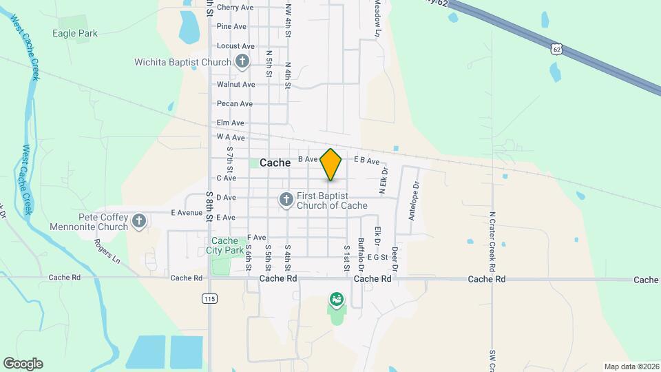 304 S 2nd St Map and Location Details