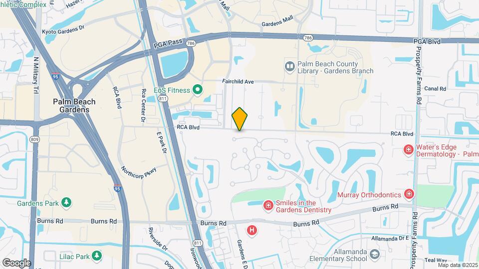 4101 Water Oak Ct Map and Location Details