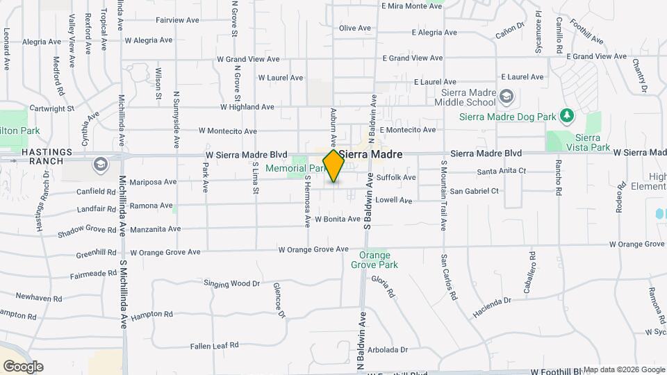 107 Esperanza Ave Mapa y Detalles de la Ubicación