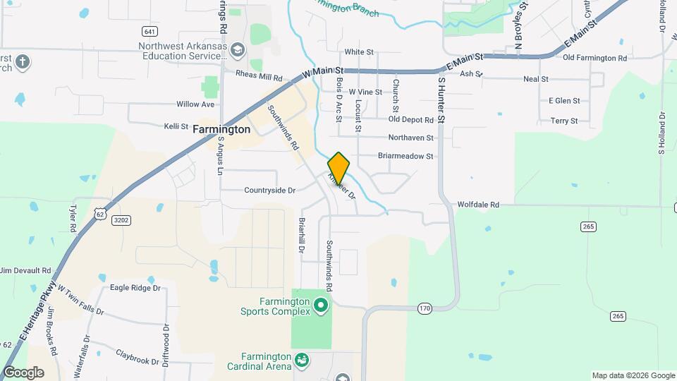 169 Killdeer Dr Map and Location Details