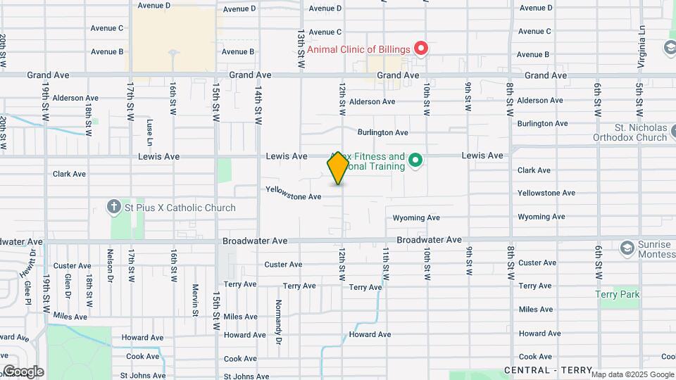 1201 Yellowstone Ave Mapa y Detalles de la Ubicación