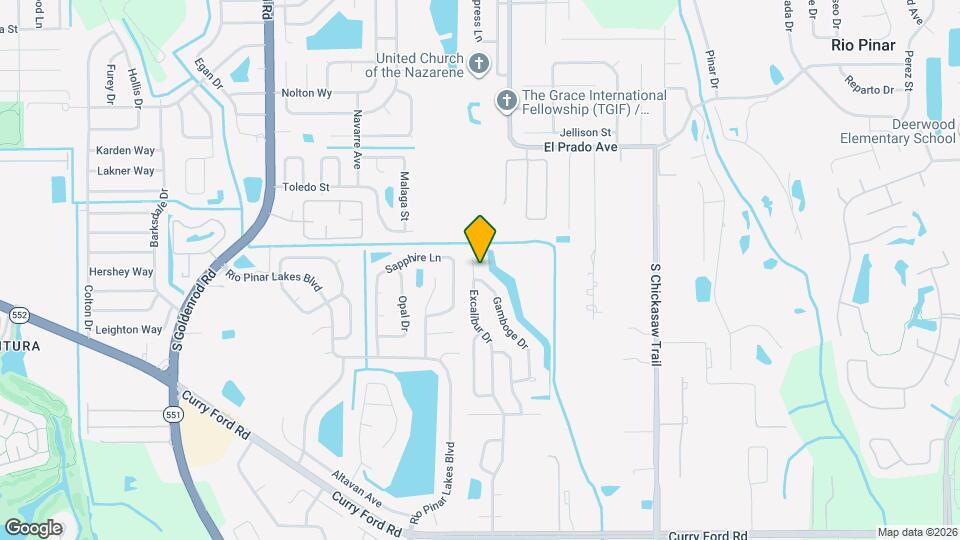 1917 Excalibur Dr Map and Location Details