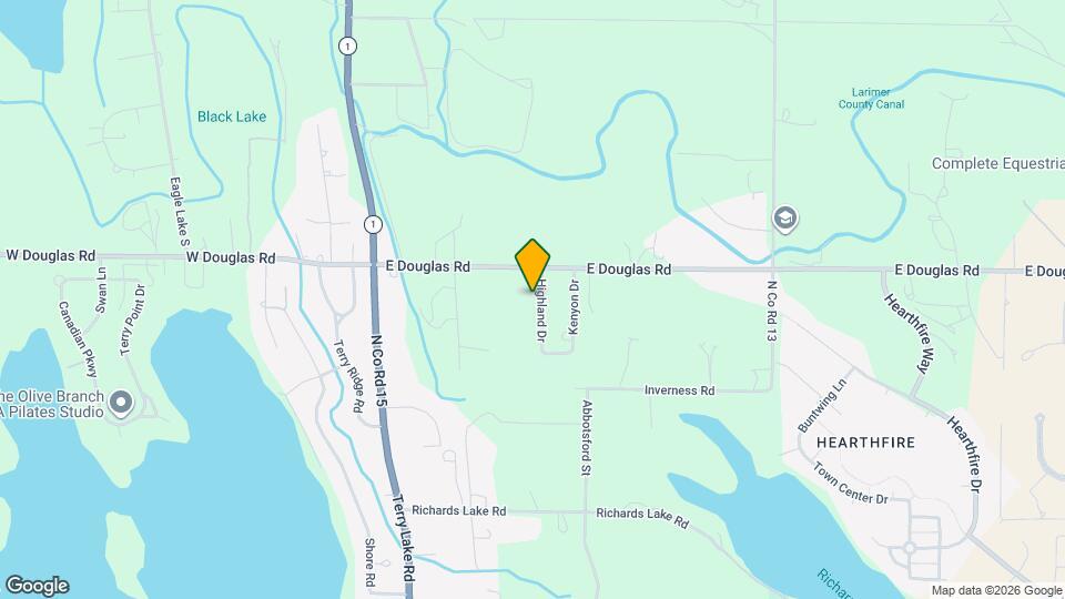 3613 Highland Dr Map and Location Details