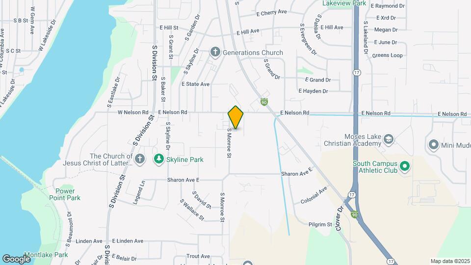 1331 S Monroe St Mapa y Detalles de la Ubicación