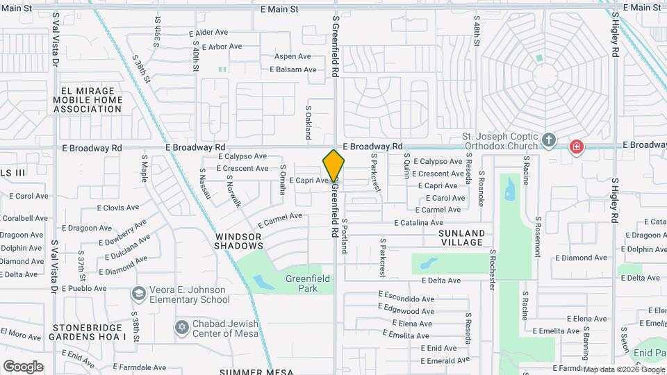 Farnsworth Retirement Apts Map and Location Details