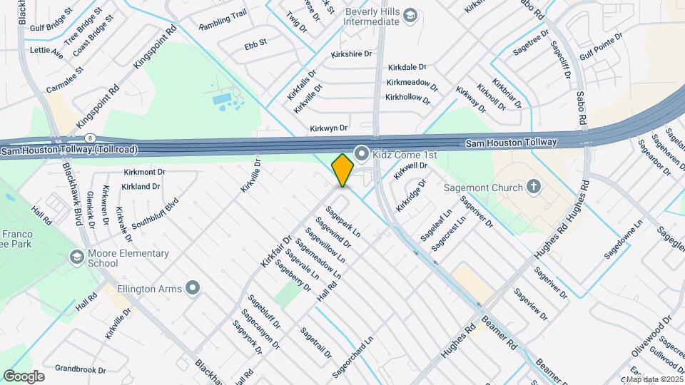 10850 Kirktown Dr Map and Location Details