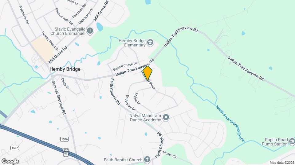 1001 Enderbury Dr Map and Location Details