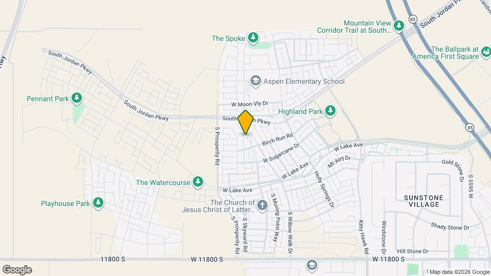 11364 S Willow Walk Dr Map and Location Details